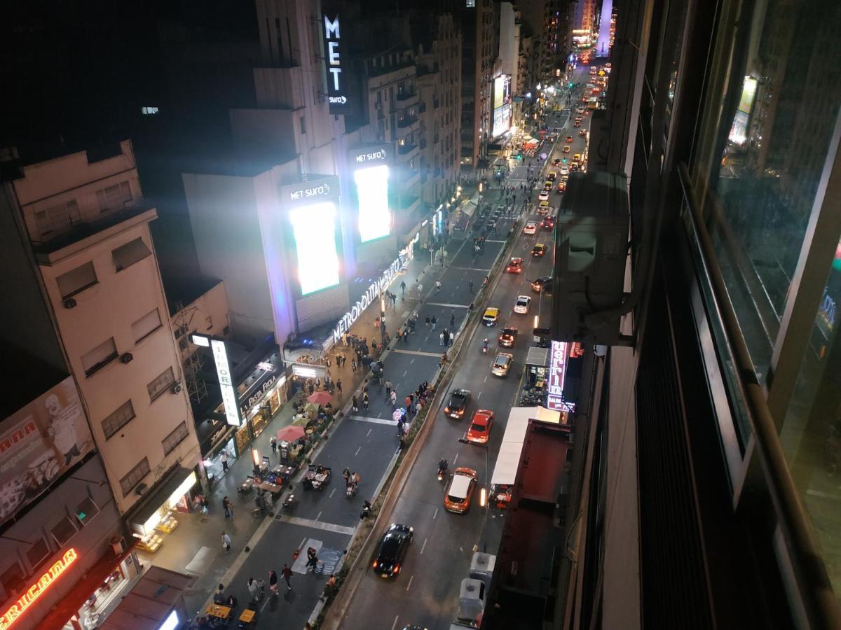 Appartamento 4 Ventanales Sobre La Avenida Corrientes Buenos Aires Esterno foto